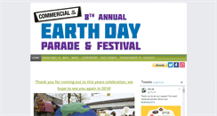 Desktop Screenshot of earthdayparade.ca
